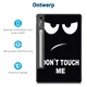Lenovo Tab P12 Hoes Tri-Fold Book Case met Standaard Don't Touch Me afbeelding 3