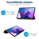 Lenovo Tab P12 Hoes Tri-Fold Book Case met Standaard Don't Touch Me afbeelding 6