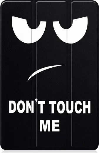 Lenovo Tab P12 Hoes Tri-Fold Book Case met Standaard Don't Touch Me afbeelding 11