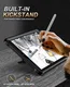 iPad 9.7 (2017/2018)/Air 2 Hoes Screen Protector en Standaard Zwart afbeelding 4