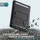 iPad 9.7 (2017/2018)/Air 2 Hoes Screen Protector en Standaard Zwart afbeelding 5