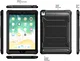 iPad 9.7 (2017/2018)/Air 2 Hoes Screen Protector en Standaard Zwart afbeelding 7