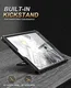 Apple iPad 10.2 Hoes met Screen Protector en Standaard Zwart afbeelding 4