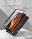iPad Air 10.9 (2020/2022) Hoes met Screen Protector en Standaard Zwart afbeelding 3