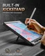 iPad Air 10.9 (2020/2022) Hoes met Screen Protector en Standaard Zwart afbeelding 4