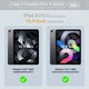 iPad Air 10.9 (2020/2022) Hoes met Screen Protector en Standaard Zwart afbeelding 8
