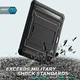 Apple iPad Pro 11 Hoes met Screen Protector en Standaard Zwart afbeelding 5