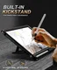 Samsung Galaxy Tab S6 Lite Hoes Screen Protector en Standaard Zwart afbeelding 5