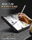Samsung Galaxy Tab A7 Lite Hoes Screen Protector en Standaard Zwart afbeelding 4