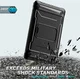Samsung Galaxy Tab A7 Lite Hoes Screen Protector en Standaard Zwart afbeelding 5