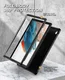 Samsung Galaxy Tab A8 Hoes met Screen Protector en Standaard Zwart afbeelding 3