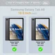 Samsung Galaxy Tab A8 Hoes met Screen Protector en Standaard Zwart afbeelding 8