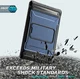 Samsung Galaxy Tab A8 Hoes met Screen Protector en Standaard Blauw afbeelding 5