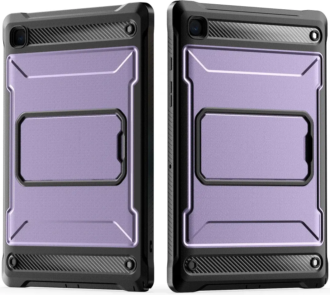 Samsung Galaxy Tab A8 Hoes met Screen Protector en Standaard Roze afbeelding 2