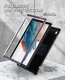 Samsung Galaxy Tab A8 Hoes met Screen Protector en Standaard Roze afbeelding 3