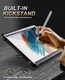Samsung Galaxy Tab A8 Hoes met Screen Protector en Standaard Roze afbeelding 4