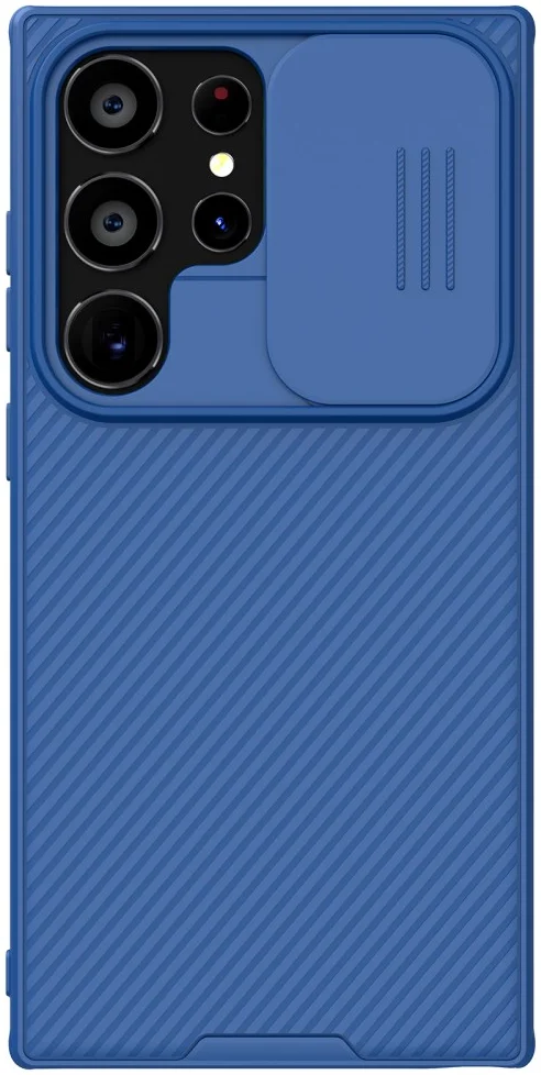 Nillkin CamShield Samsung Galaxy S24 Ultra Hoesje Camera Slider Blauw afbeelding 2