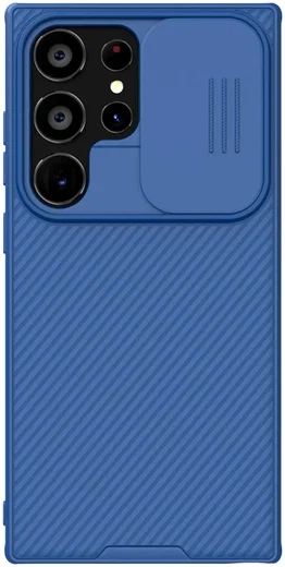 Nillkin CamShield Samsung Galaxy S24 Ultra Hoesje Camera Slider Blauw afbeelding 2