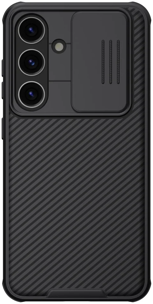 Nillkin CamShield Samsung Galaxy S24 Hoesje met Camera Slider Zwart afbeelding 2