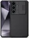 Nillkin CamShield Samsung Galaxy S24 Hoesje met Camera Slider Zwart