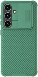 Nillkin CamShield Samsung Galaxy S24 Hoesje met Camera Slider Groen afbeelding