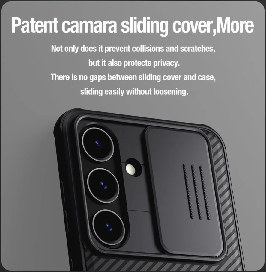 Nillkin CamShield Samsung Galaxy S24 Hoesje met Camera Slider Groen afbeelding 2