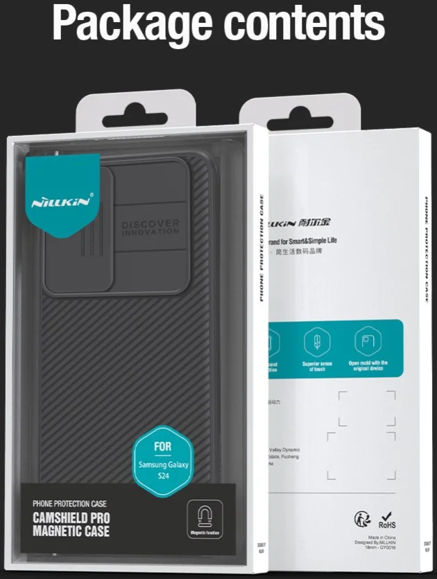 Nillkin CamShield Samsung Galaxy S24 Plus Hoesje Camera Slider Zwart afbeelding 9