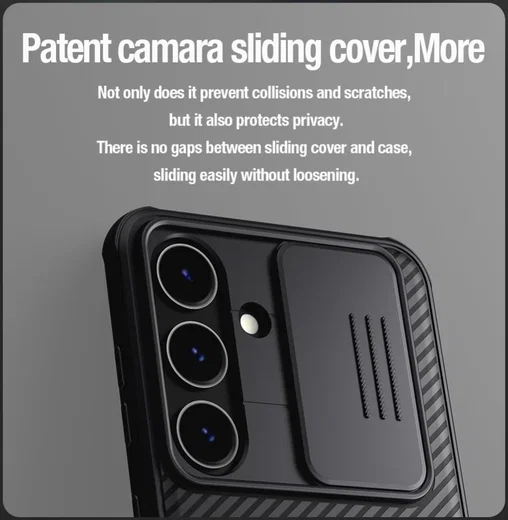 Nillkin CamShield Samsung Galaxy S24 Plus Hoesje Camera Slider Groen afbeelding 2