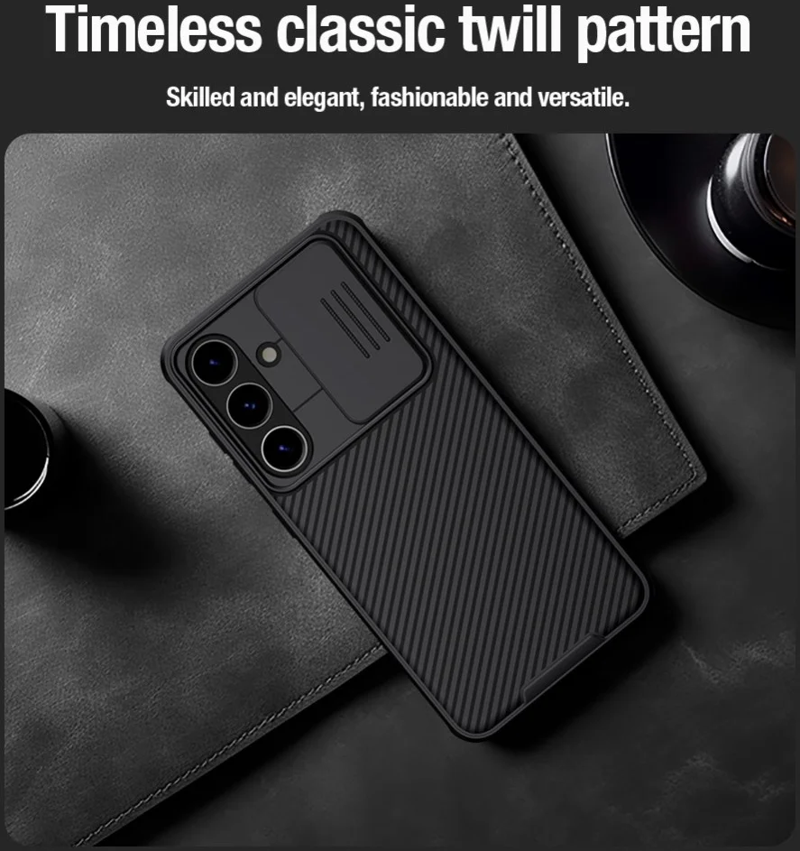 Nillkin CamShield MagSafe Samsung S24 Hoesje Camera Slider Zwart afbeelding 14