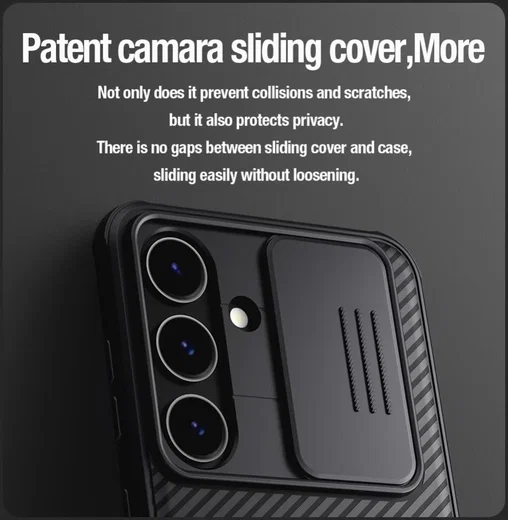Nillkin CamShield MagSafe Samsung S24 Plus Hoesje Camera Slider Zwart afbeelding 11