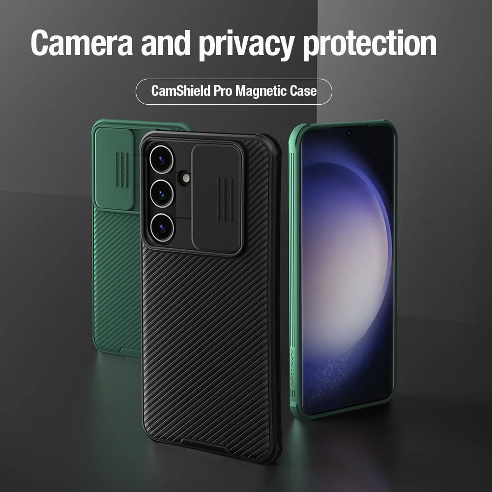 Nillkin CamShield MagSafe Samsung S24 Plus Hoesje Camera Slider Groen afbeelding 3