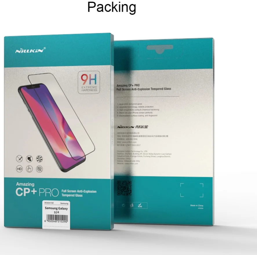 Nillkin Samsung Galaxy S24 Screen Protector Tempered Glass afbeelding 17