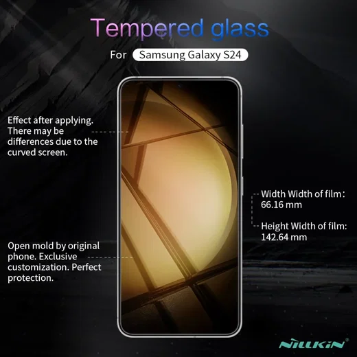 Nillkin H+ Pro Samsung Galaxy S24 Screen Protector Tempered Glass afbeelding 4
