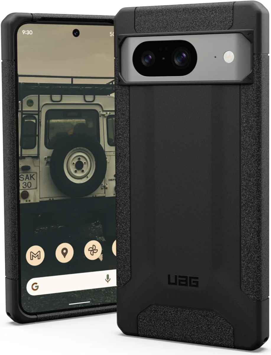 Urban Armor Gear Scout Google Pixel 8 Hoesje Back Cover Zwart afbeelding 1