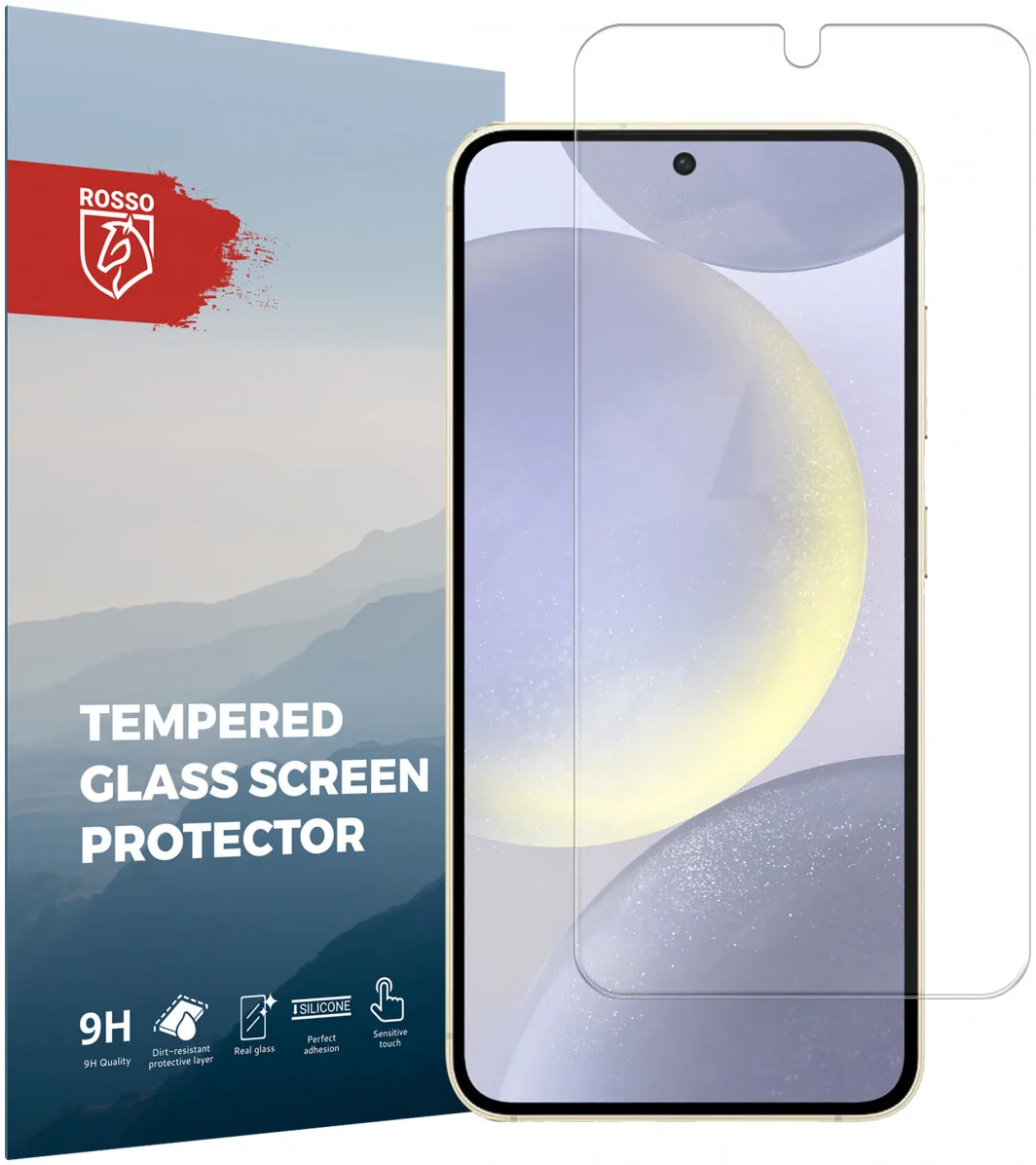 Rosso Samsung Galaxy S24 9H Tempered Glass Screen Protector afbeelding 1