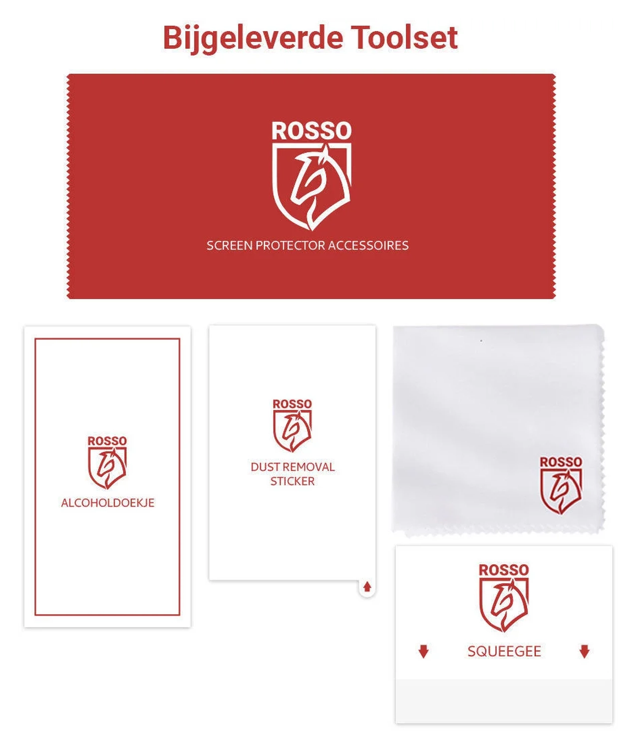 Rosso Samsung Galaxy S24 9H Tempered Glass Screen Protector afbeelding 5