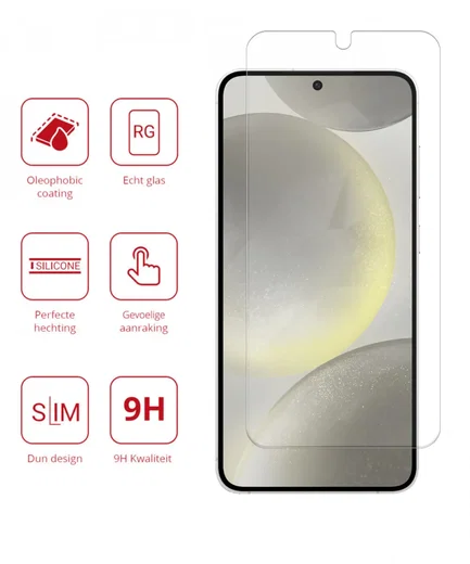 Rosso Samsung Galaxy S24 Plus 9H Tempered Glass Screen Protector afbeelding 2