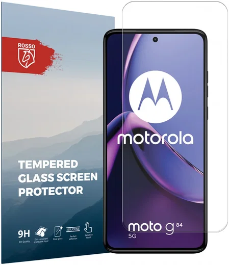 Rosso Motorola Moto G84 9H Tempered Glass Screen Protector afbeelding 1