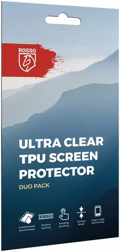 Rosso Samsung Galaxy A05 Screen Protector Ultra Clear Duo Pack afbeelding 5