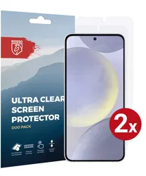 Rosso Samsung Galaxy S24 Screen Protector Clear Duo Pack afbeelding