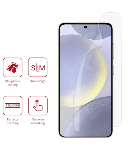 Rosso Samsung Galaxy S24 Screen Protector Clear Duo Pack afbeelding 2