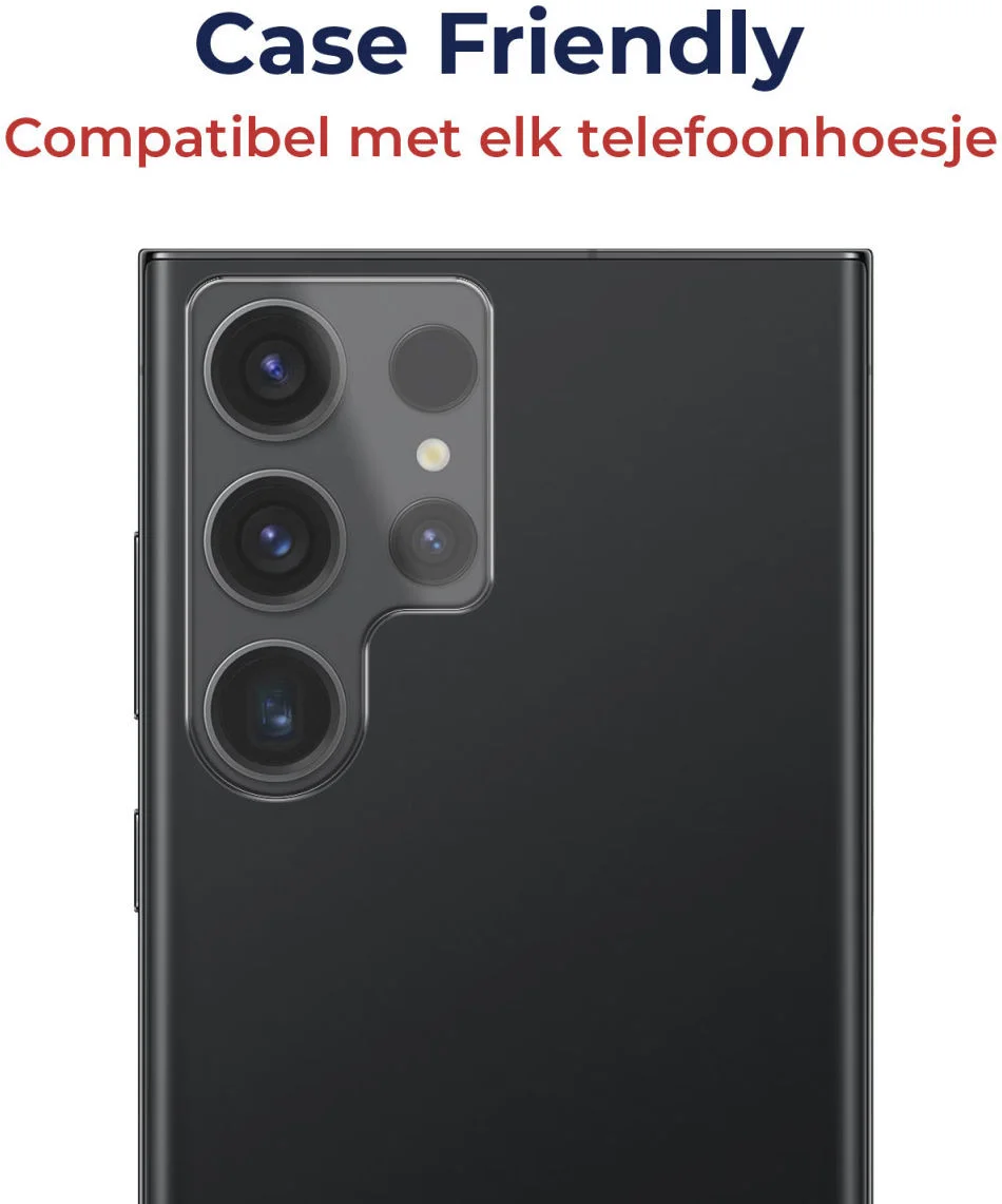 Rosso Samsung Galaxy S24 Ultra Camera Lens Protector Transparant afbeelding 2