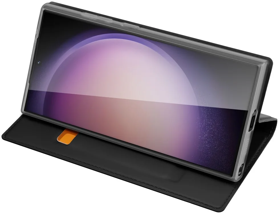 Dux Ducis Skin Pro Samsung Galaxy S24 Ultra Hoesje Portemonnee Zwart afbeelding 4