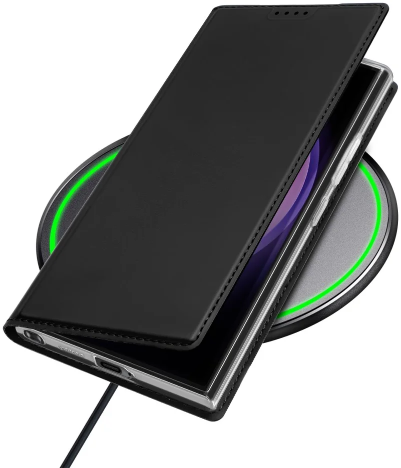 Dux Ducis Skin Pro Samsung Galaxy S24 Ultra Hoesje Portemonnee Zwart afbeelding 6