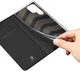 Dux Ducis Skin Pro Samsung Galaxy S24 Ultra Hoesje Portemonnee Zwart afbeelding 7