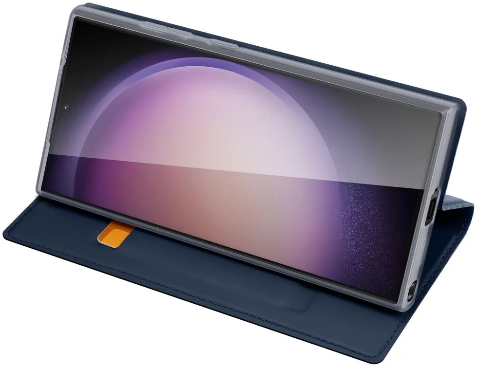 Dux Ducis Skin Pro Samsung Galaxy S24 Ultra Hoesje Portemonnee Blauw afbeelding 4
