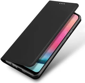 Dux Ducis Skin Pro Samsung Galaxy A25 Hoesje Portemonnee Zwart