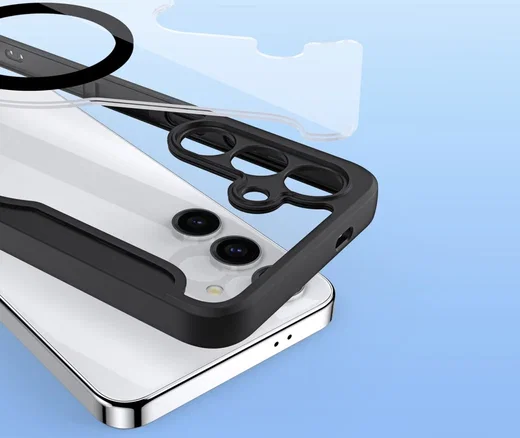 Dux Ducis Skin X Pro Samsung S24 Plus Hoesje MagSafe Book Case Zwart afbeelding 10