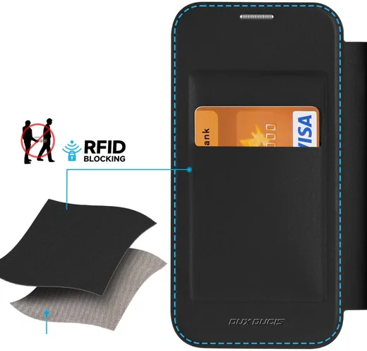 Dux Ducis Skin X Pro Samsung S24 Plus Hoesje MagSafe Book Case Zwart afbeelding 4
