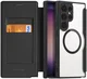 Dux Ducis Skin X Pro Samsung S24 Ultra Hoesje MagSafe Book Case Zwart afbeelding 1